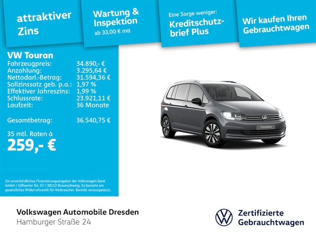 Volkswagen Touran 1.5 TSI DSG