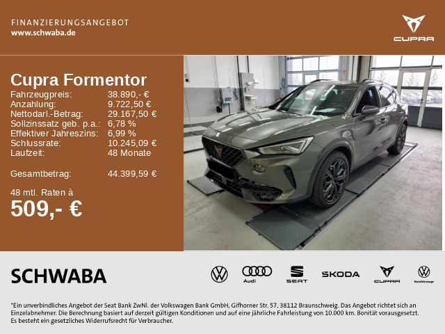 Cupra Formentor 2.0 TSI VZ