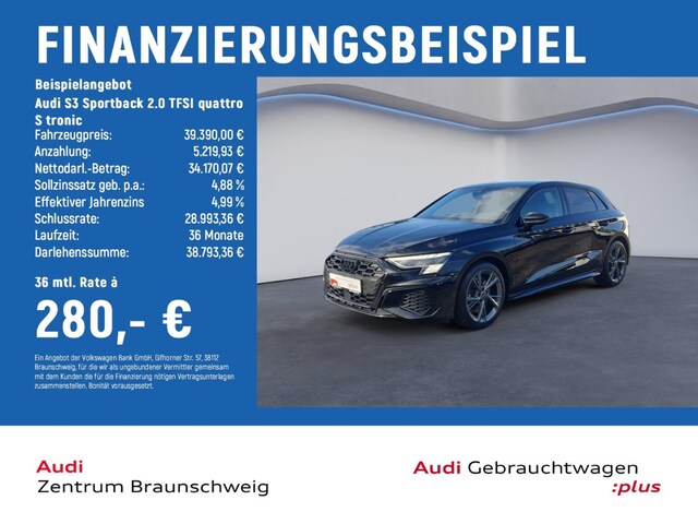 Audi S3 Quattro S-Tronic Sportback