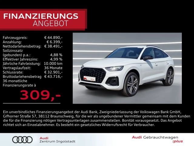 Audi Q5 40 TFSI Quattro S-Line Sportback