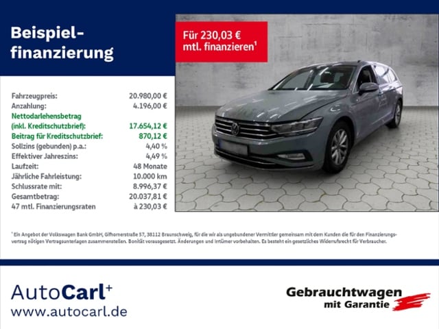 Volkswagen Passat 2.0 TDI DSG Variant