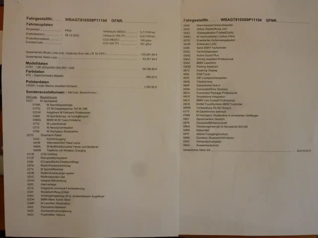 BMW X6 M-Sport xDrive