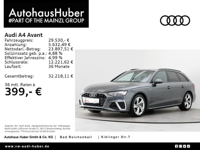 Audi A4 40 TDI Avant S-Tronic