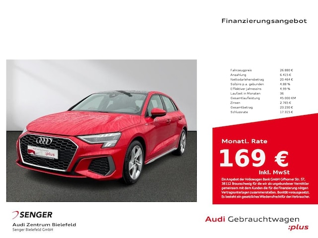 Audi A3 35 TFSI S-Line S-Tronic Sportback