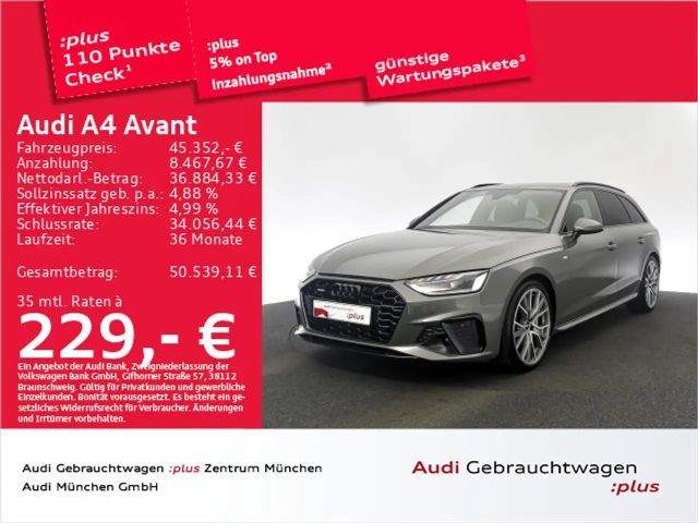 Audi A4 40 TFSI Quattro S-Line S-Tronic
