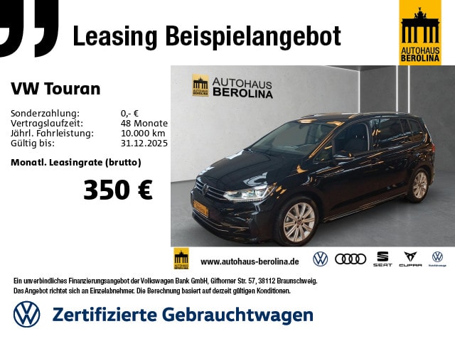 Volkswagen Touran 1.5 TSI DSG Pro R-Line