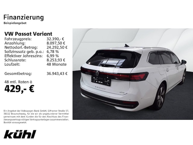 Volkswagen Passat 1.5 eTSI Business DSG Variant
