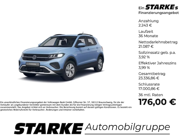 Volkswagen T-Cross 1.0 TSI Life