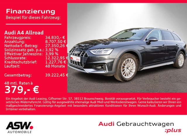 Audi A4 allroad 45 TFSI Quattro S-Tronic