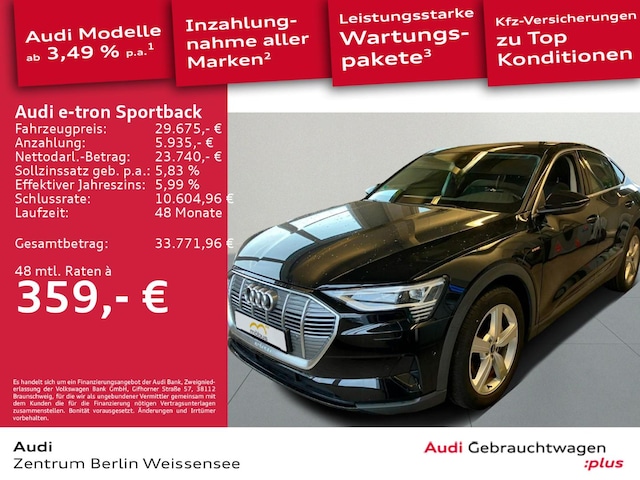 Audi e-tron 50 Quattro Sportback