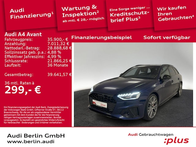 Audi A4 40 TFSI Avant S-Line S-Tronic