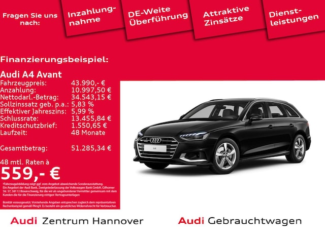 Audi A4 40 TDI Avant Quattro S-Tronic