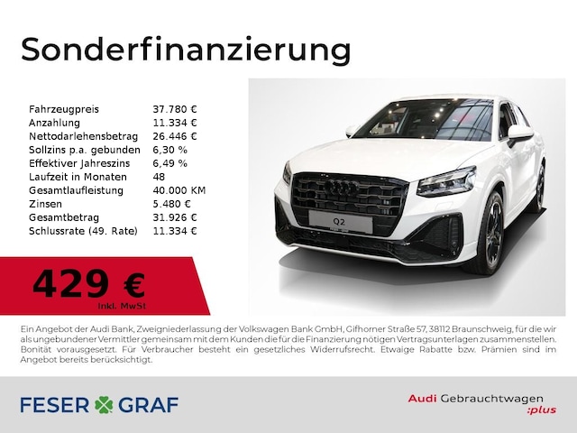 Audi Q2 35 TFSI S-Line S-Tronic