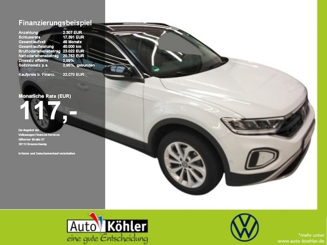 Volkswagen T-Roc TSI CarPlay/StHz/Virt/LED/Navi/PDC