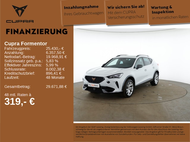 Cupra Formentor 1.5 TSI DSG