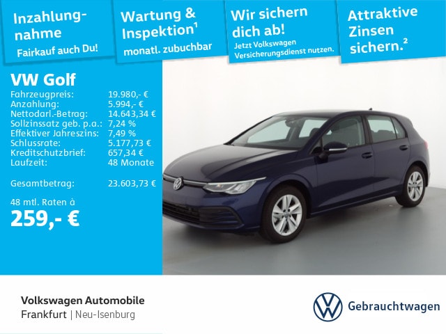 Volkswagen Golf 1.5 TSI Golf VIII Life