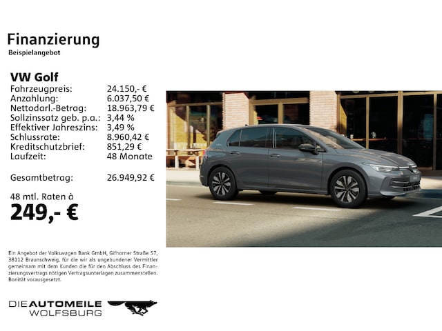 Volkswagen Golf 1.5 TSI Golf VIII