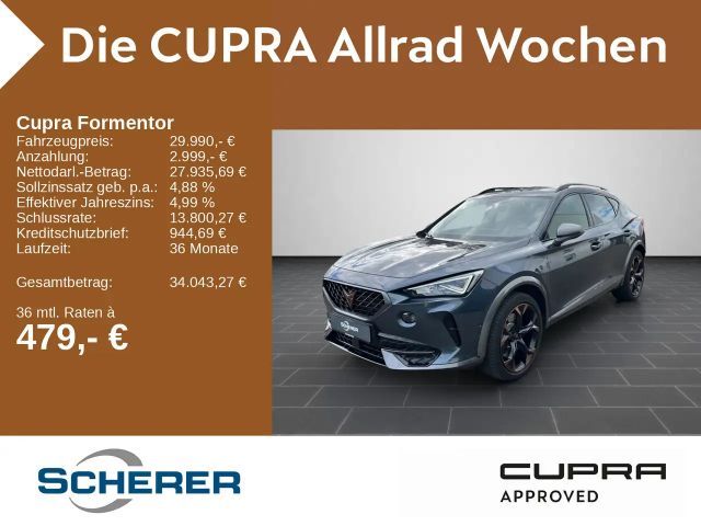 Cupra Formentor 2.0 TSI 4Drive DSG VZ
