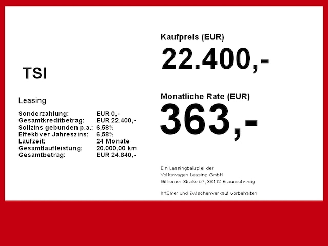 Volkswagen Polo Travel-Assist+ Park-Lenk ACC MATRIX