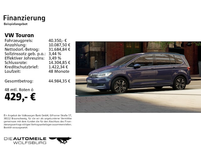 Volkswagen Touran 2.0 TDI DSG Highline