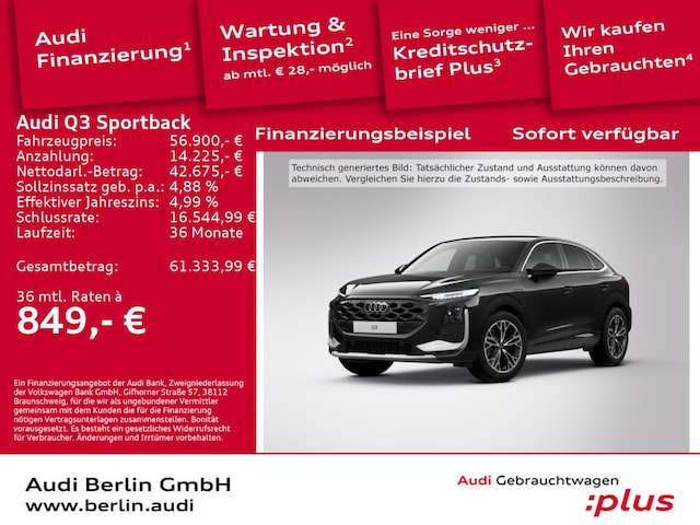 Audi Q3 Hybride S-Tronic Sportback