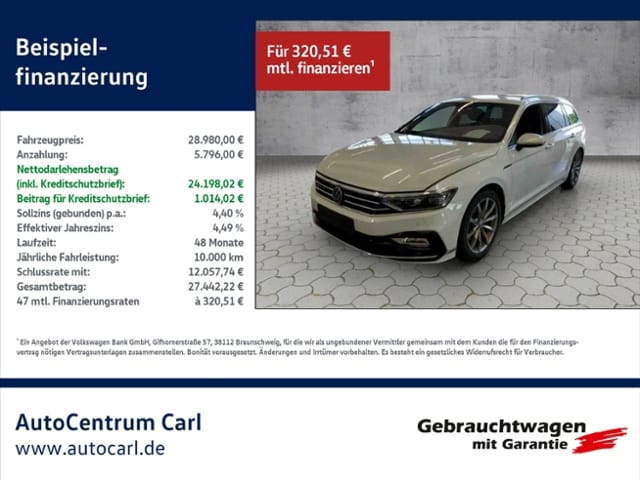 Volkswagen Passat 2.0 TDI DSG Variant