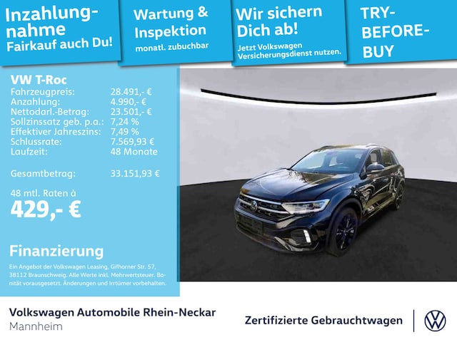 Volkswagen T-Roc 1.5 TSI DSG R-Line