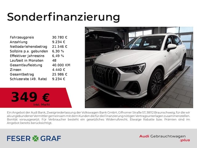 Audi Q3 35 TDI Quattro S-Line S-Tronic