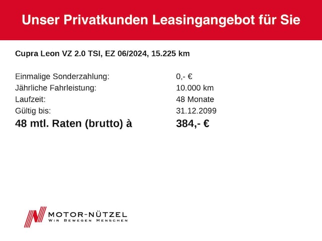 Cupra Leon 2.0 TSI DSG VZ
