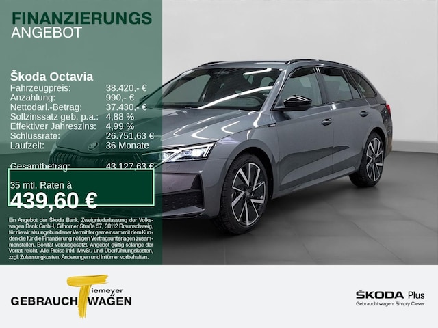 Skoda Octavia 2.0 TSI 4x4 Combi Sportline