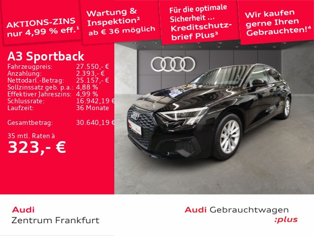 Audi A3 35 TDI S-Tronic Sportback