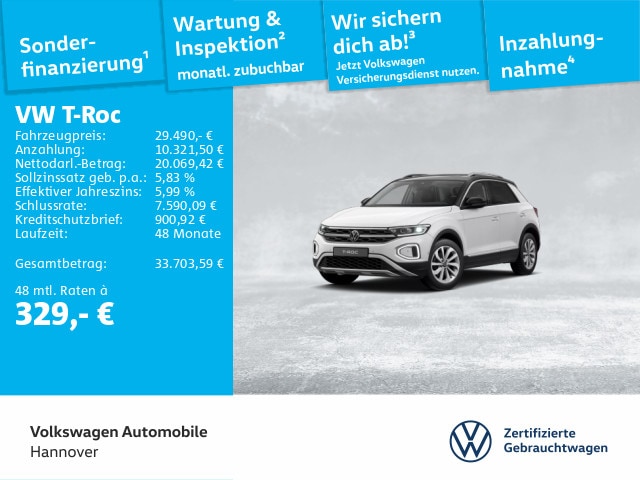 Volkswagen T-Roc 1.5 TSI Style
