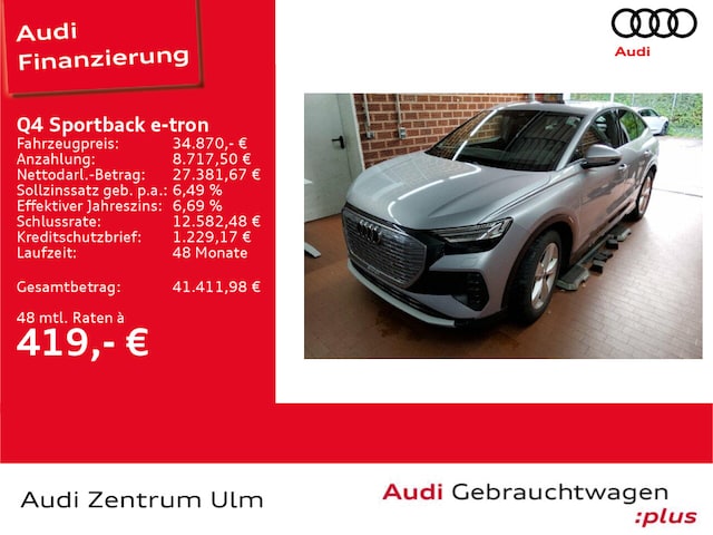 Audi Q4 e-tron 40 Sportback