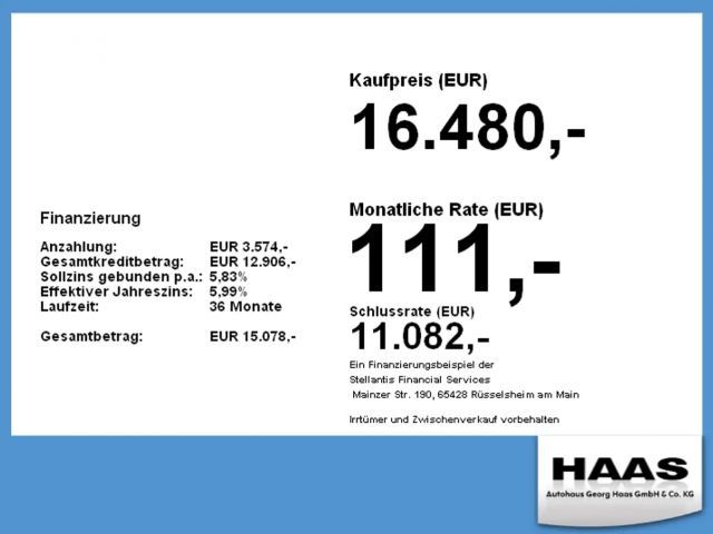 Opel Mokka 1.2Elegance Carplay,Sitzheizung, Klima