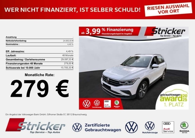 Volkswagen Tiguan 1.4 TSI eHybrid