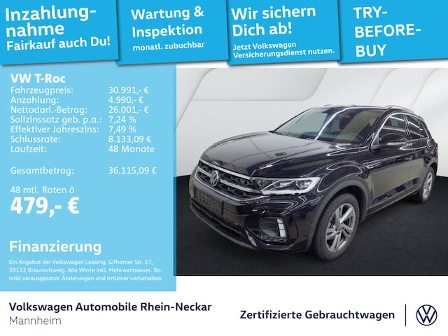 Volkswagen T-Roc 1.5 TSI DSG R-Line