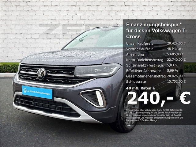 Volkswagen T-Cross 1.0 TSI DSG Life