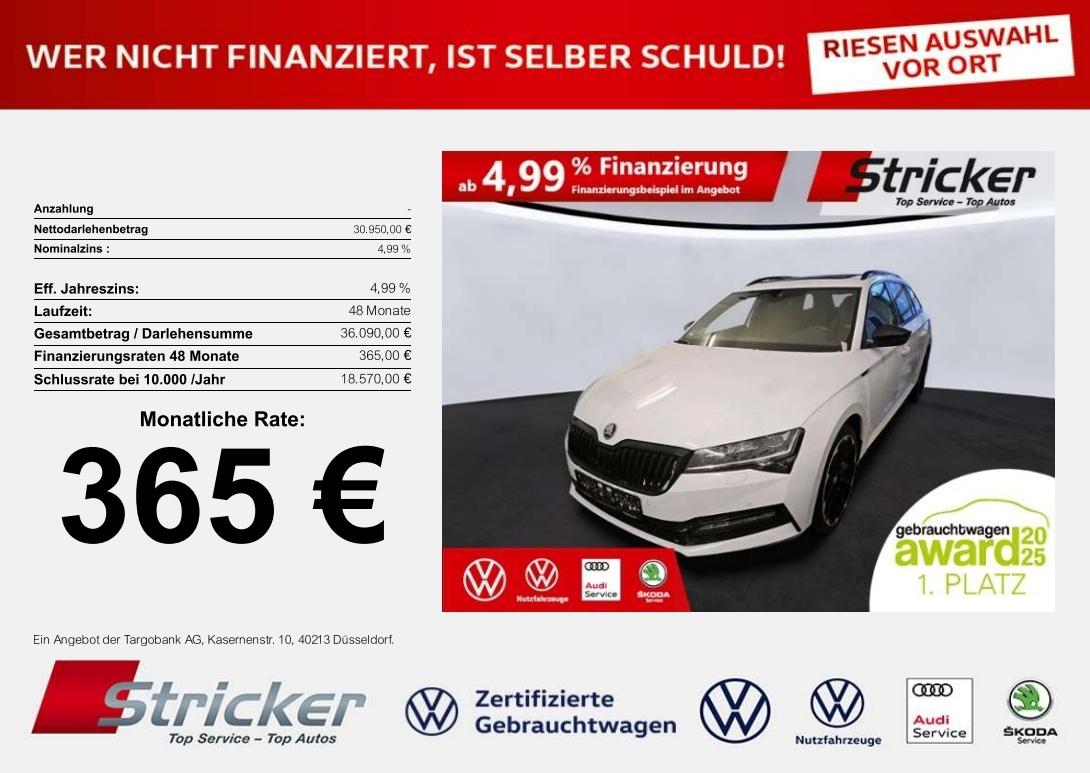 Skoda Superb 2.0 TDI Combi Sportline