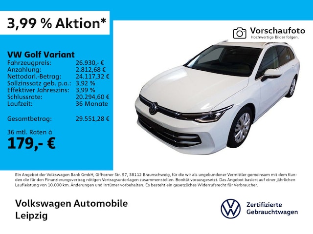 Volkswagen Golf 1.5 TSI Golf VIII Style Variant