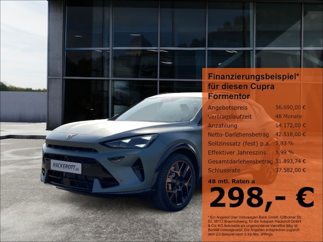 Cupra Formentor 2.0 TSI 4Drive VZ