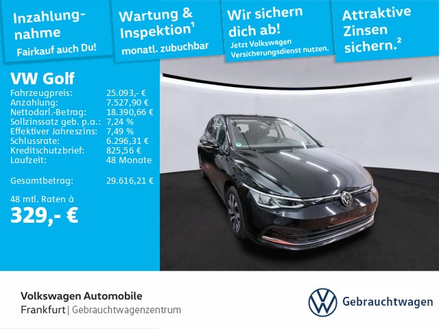 Volkswagen Golf 1.0 TSI Golf VIII
