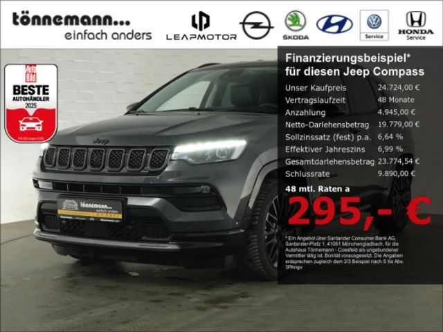Jeep Compass S MHEV DCT+LED+NAVI+360 GRAD KAMERA+SITZ-/LENKRADH
