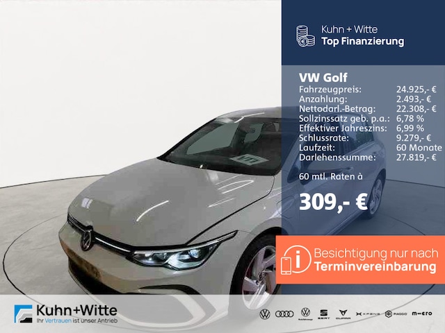 Volkswagen Golf GTE Golf VIII eHybrid