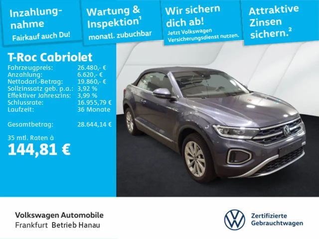 Volkswagen T-Roc 1.0 TSI Cabriolet Style