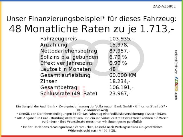 Audi Q6 e-tron Quattro Sportback