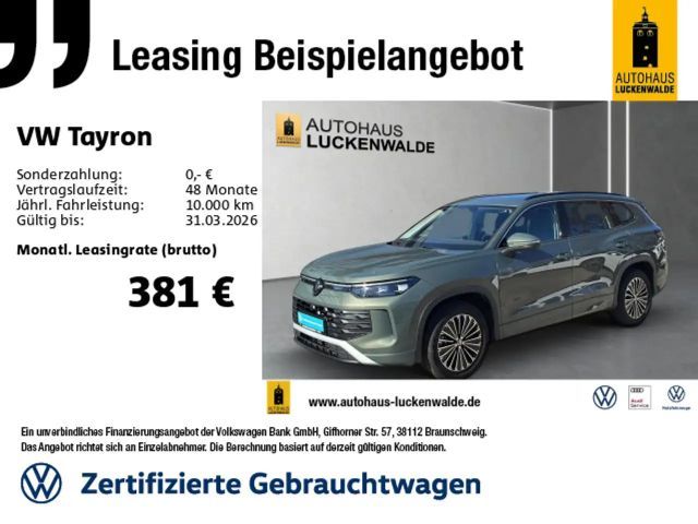 Volkswagen Tayron 1.5 eTSI DSG IQ.Drive Life