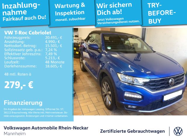 Volkswagen T-Roc 1.0 TSI Cabriolet Style