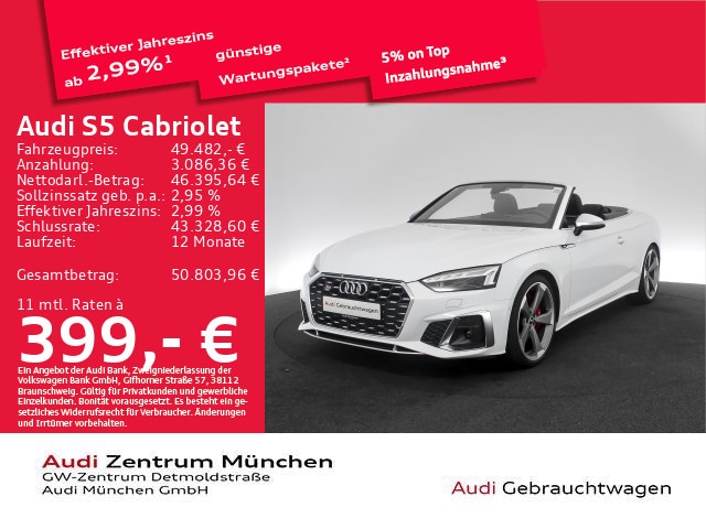 Audi S5 Cabriolet Quattro