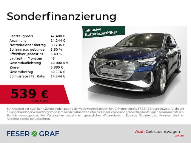 Audi Q4 e-tron SUV 45 e-tron Audi Q4 e-tron