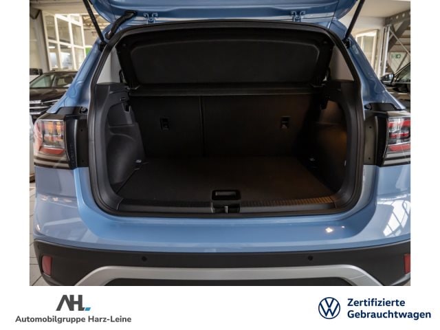 Volkswagen T-Cross TSI+ALU 17''+AHK+EINPARKHILFE+APP CONNECT+KLIMA+SITZHEIZUNG+LED